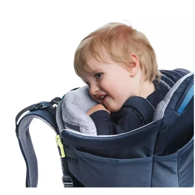 Plecak do noszenia dziecka DEUTER Kid Comfort Poliamid Niebieski, maks. obciążenie 22 kg, waga 3,23 kg, wymiary 72×43×34 cm