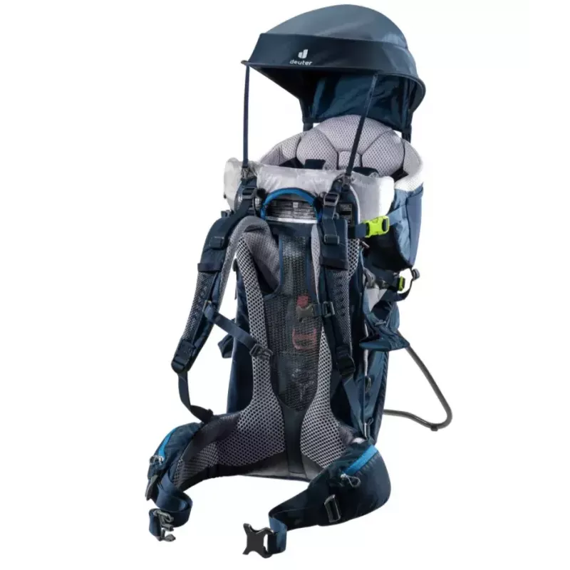 Plecak do noszenia dziecka DEUTER Kid Comfort Poliamid Niebieski, maks. obciążenie 22 kg, waga 3,23 kg, wymiary 72×43×34 cm