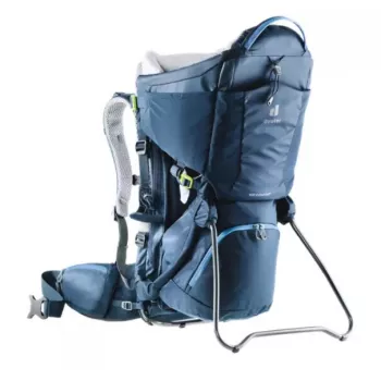 Plecak do noszenia dziecka DEUTER Kid Comfort Poliamid Niebieski, maks. obciążenie 22 kg, waga 3,23 kg, wymiary 72×43×34 cm