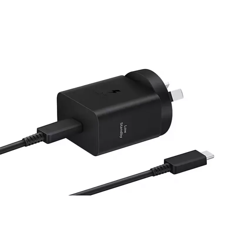 Ładowarka sieciowa Samsung EP-T4511 45 W USB‑C PD 3.0, 100–240 V, czarna, do smartfona i tabletu