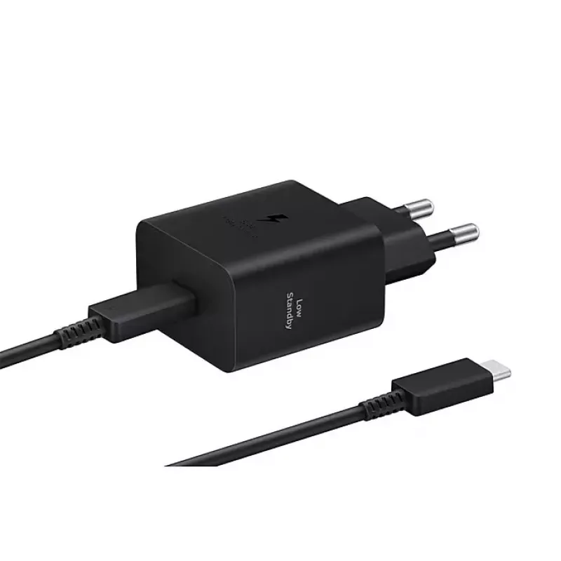 Ładowarka sieciowa Samsung EP-T4511 45 W USB‑C PD 3.0, 100–240 V, czarna, do smartfona i tabletu