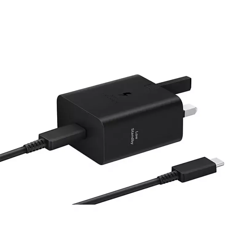 Ładowarka sieciowa Samsung EP-T4511 45 W USB‑C PD 3.0, 100–240 V, czarna, do smartfona i tabletu