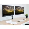 Uchwyt monitora TECHLY ICA-LCD-382-D dla 2 wyświetlaczy, zacisk biurkowy, do 27 cali, 20 kg, VESA 75x75–100x100, czarny