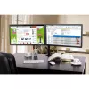 Uchwyt monitora TECHLY ICA-LCD-382-D dla 2 wyświetlaczy, zacisk biurkowy, do 27 cali, 20 kg, VESA 75x75–100x100, czarny