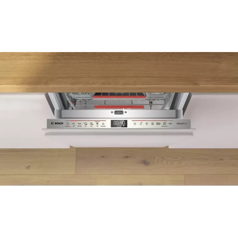Zmywarka do zabudowy Bosch Serie 6 SPV6EMX09E, Slimline 45 cm, 10 kompletów, 6 programów, 44 dB, Klasa energetyczna B
