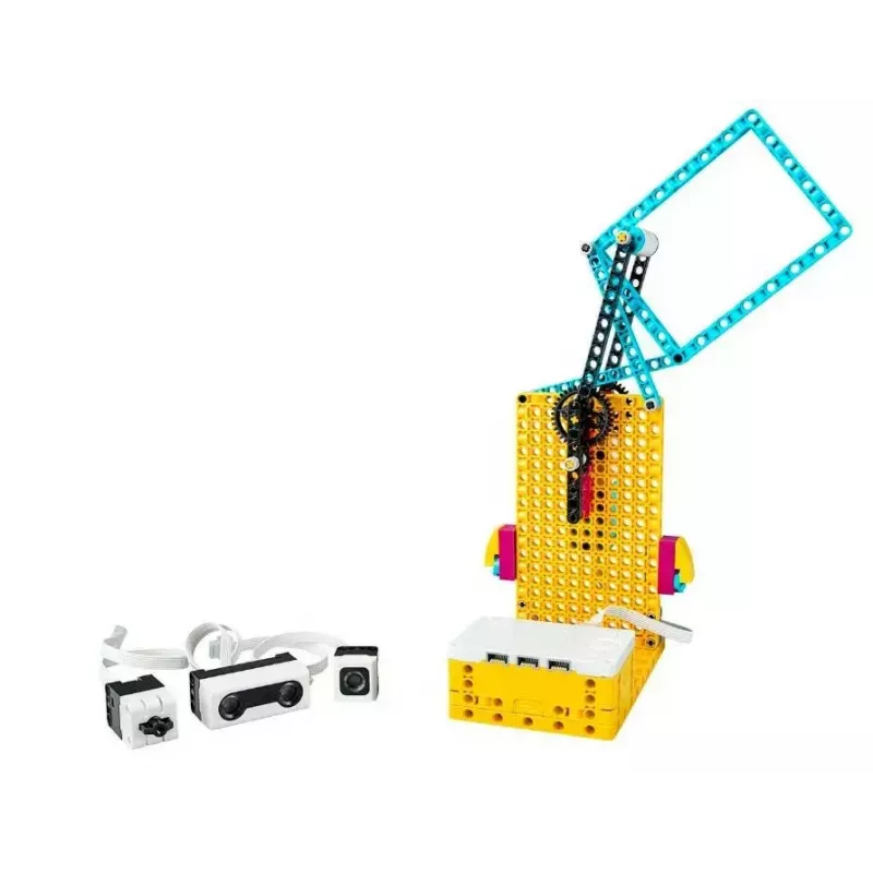Zestaw edukacyjny robotyki LEGO SPIKE Prime 45678 — 528 elementów, 2 minifigurki, dla dzieci od 10 lat