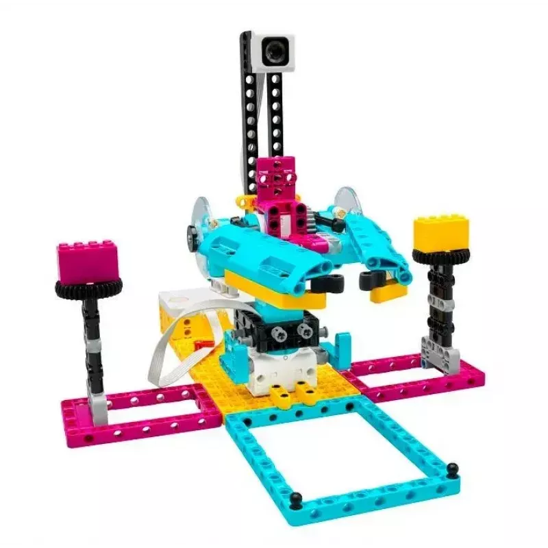 Zestaw edukacyjny robotyki LEGO SPIKE Prime 45678 — 528 elementów, 2 minifigurki, dla dzieci od 10 lat