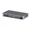 NETGEAR GS724Tv6 Managed L2+/L3 Gigabit Ethernet (10/100/1000) 1U niebieski, szary