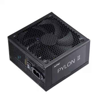 XPG PYLON II 650W BRĄZOWY Zasilacz, 650 W, 100 - 240 V, 50/60 Hz, 10 A, Aktywny, 20 A