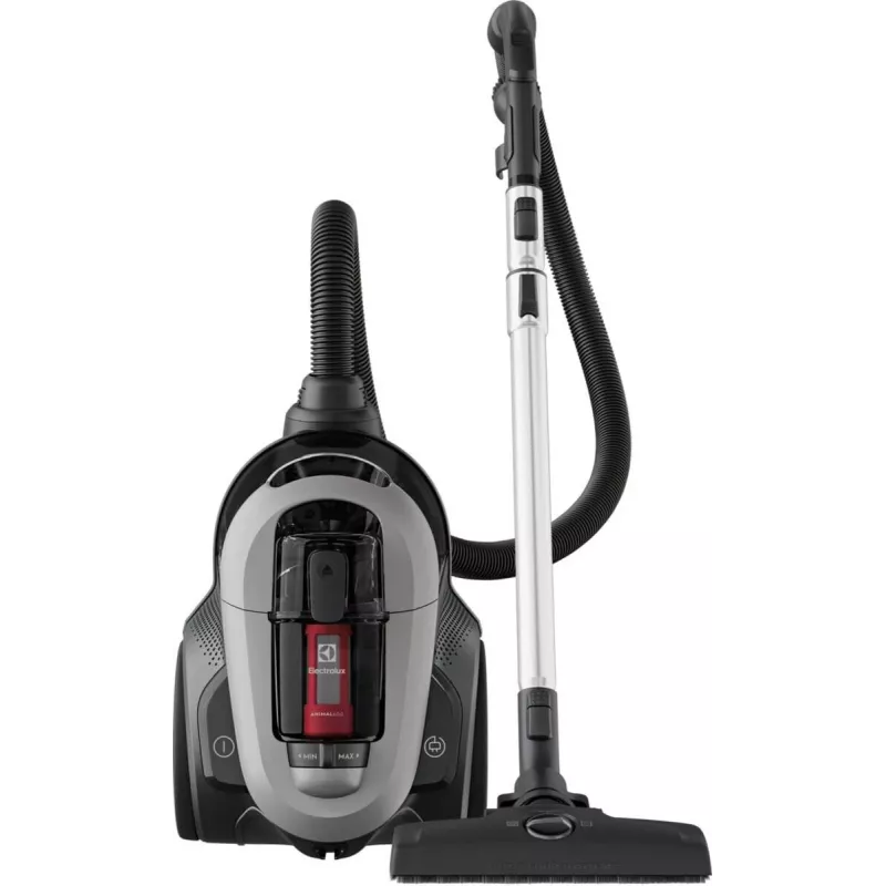 Odkurzacz Electrolux EL61A4UG, bezworkowy odkurzacz na sucho, moc maks. 700 W, siła ssania 170 W, kabel 9 m, promień roboczy 12 m, szary