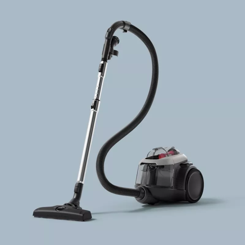 Odkurzacz Electrolux EL61A4UG, bezworkowy odkurzacz na sucho, moc maks. 700 W, siła ssania 170 W, kabel 9 m, promień roboczy 12 m, szary
