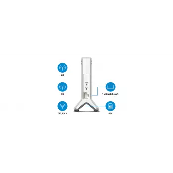 Box 6820 LTE Jednopasmowy (2,4 GHz) Wi-Fi 4 (802.11n) Biały 1 4G Wewnętrzna
