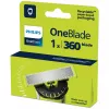 Ostrze do golenia Philips Norelco OneBlade QP410/50 — 1 wymienna głowica, czarna, zmywalna, wymiana po 4 miesiącach