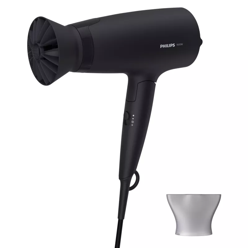 Philips 3000 series BHD308/10 suszarka do włosów, 1600 W, czarna