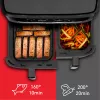 Tefal Easy Fry Dual XXL EY942HE0 frytownica Podwójna 11 l Wolnostojąca 2020 W Frytownica na gorące powietrze Szary