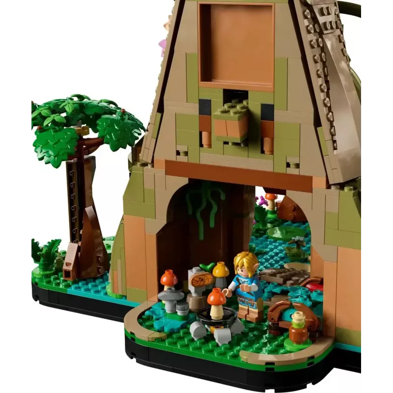 Zestaw LEGO The Legend of Zelda Wielkie Drzewo Deku 2-w-1 (77092) — 2500 elementów, 4 minifigurki, wysokość 330 mm