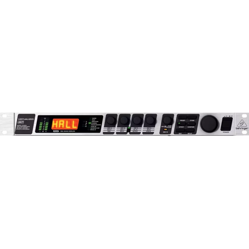 Procesor efektów Behringer FX2000 44.5 mm szerokości 483 mm głębokości 217 mm wysokości