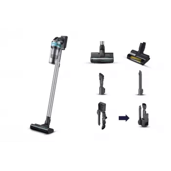 Samsung VS20B75AGR1 2-in-1 stick vacuum bateria Dry Bagless 550 W Czarny, Mint colour