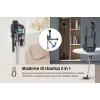 Samsung VS20B75AGR1 2-in-1 stick vacuum bateria Dry Bagless 550 W Czarny, Mint colour