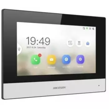 Stacja główna Hikvision DS-KH6320-WTE2(B) Czarno-szara Wi-Fi Ethernet
