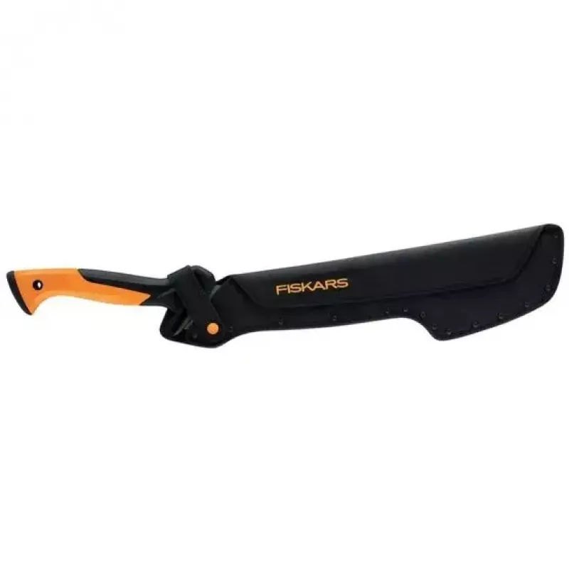 Maczeta ogrodowa Fiskars 1051236 stal nierdzewna pomarańczowa rękojeść