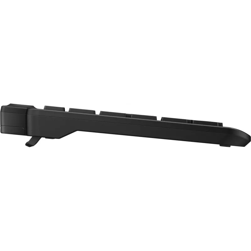 Klawiatura bezprzewodowa HP 475 Dual-Mode — pełnowymiarowa QWERTY, RF + Bluetooth 5.3, klawiatura numeryczna, czarna, 376×153×19 mm
