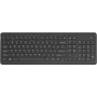 Bezprzewodowa klawiatura HP 225 pełnowymiarowa mechaniczna QWERTY czarna