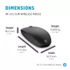 Mysz HP 235 cienki Wireless RF Wireless