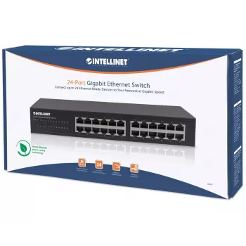 Przełącznik Gigabit Ethernet Intellinet 24-portowy 561273