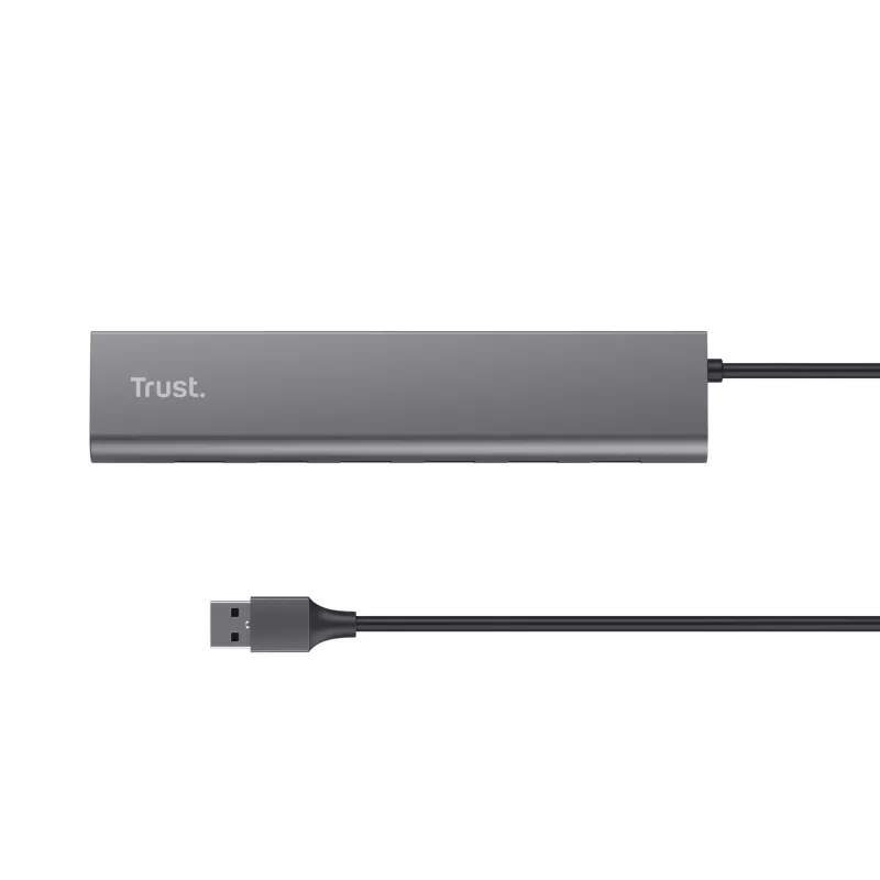 Trust Halyx USB 3.2 Gen 1 (3.1 Gen 1) Type-A 5000 Mbit/s Srebrny
