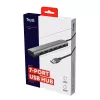Trust Halyx USB 3.2 Gen 1 (3.1 Gen 1) Type-A 5000 Mbit/s Srebrny