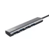 Trust Halyx USB 3.2 Gen 1 Type-A 5 Mbit/s Czarny, Szary