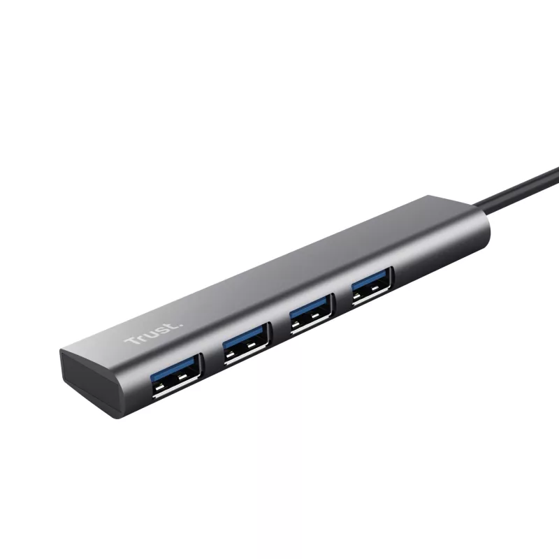 Trust Halyx USB 3.2 Gen 1 Type-A 5 Mbit/s Czarny, Szary