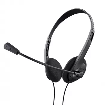 Trust 21665 headphones/headset Wired In-ear Calls/Music Czarny