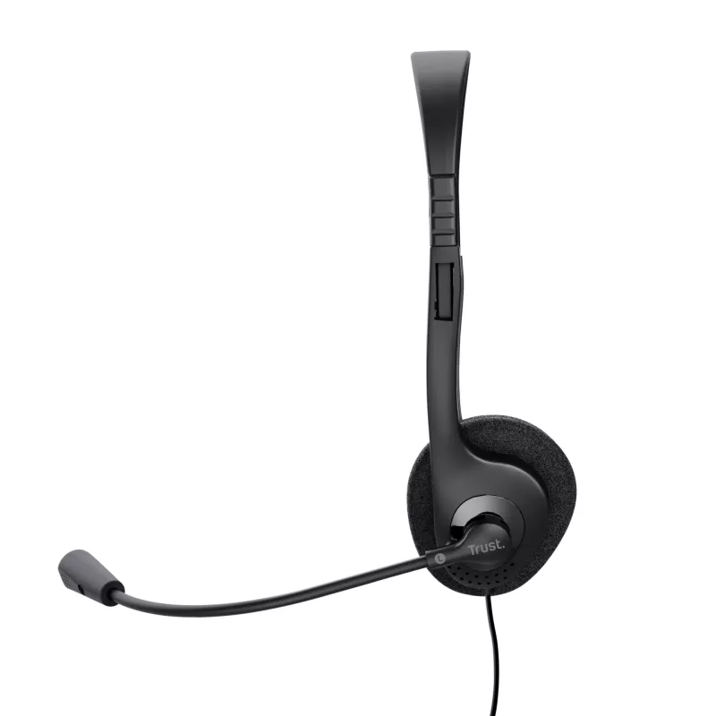 Trust 21665 headphones/headset Wired In-ear Calls/Music Czarny