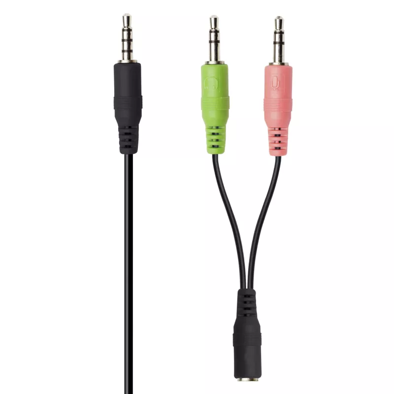 Trust 21665 headphones/headset Wired In-ear Calls/Music Czarny