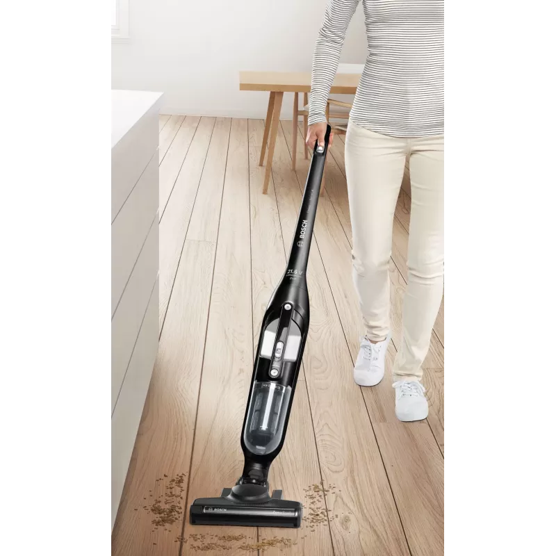 Bosch BBH32101 odkurzacz pionowy/szczotka elektryczna 2 w 1 odkurzacz pionowy Bateria Na sucho Bezworkowy Czarny