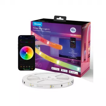 Inteligentna taśma LED Govee Strip Light S Segmented, Wi‑Fi/Bluetooth, 5 m, 24 V, 36 W