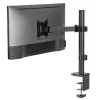 Biurkowy uchwyt do monitora LCD MACLEAN MC-572N z regulacją wysokości, pochylenia, VESA 75x75–100x100, obsługuje 17–32 cale, maks. obciążenie 30 kg, czarny