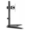 Uchwyt biurkowy do TV i monitora MANHATTAN 10–27 cali, uchylny/obrotowy/obracalny VESA 75×75–100×100, maks. 7 kg, czarny