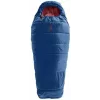 Śpiwór mumia DEUTER Starlight na wzrost 130–170 cm, wypełnienie z włókna pustego, letni, 910 g, z kapturem, nightblue/redwood