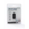 WLAN USB Adapter GEMBIRD AC1300 Dual-band Wi‑Fi 5 (RTL8812BU) 867 Mbit/s USB 3.0 Internal Antenna Czarny