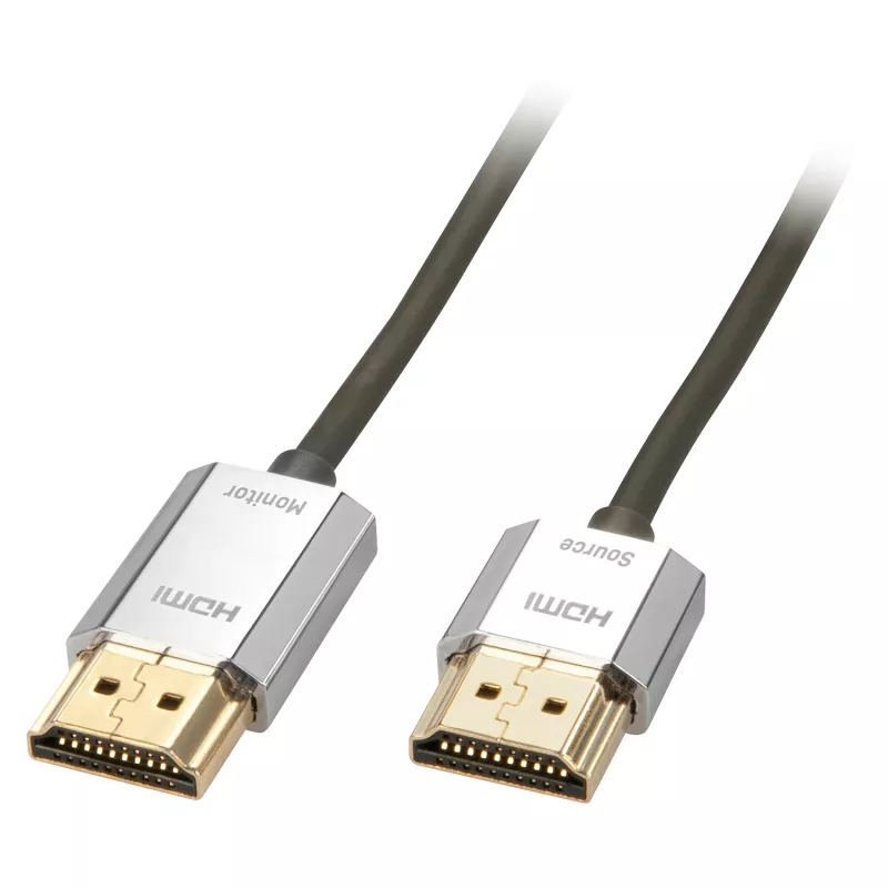 Kabel Lindy CROMO cienki High Speed HDMI z Ethernetem, 4,5 m