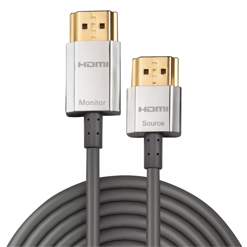 Kabel Lindy CROMO cienki High Speed HDMI z Ethernetem, 4,5 m