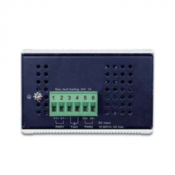 PLANET Industrial Media Converter 2x100/1000X SFP to 2x10/100/1000T 802.3bt PoE++