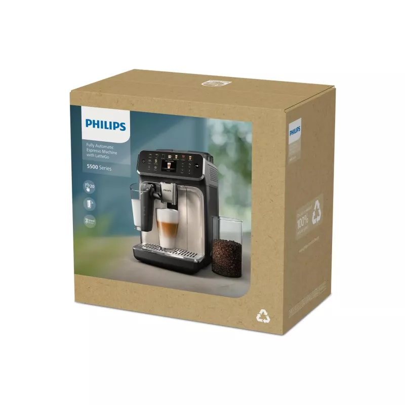 Ekspres do kawy Philips 5500 series EP5545/70 w pełni automatyczny 1,8 L
