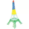 Zestaw uzupełniający filamentów 3DOODLER Start Eco Plastic Fire and Ice — 250 szt., 2,5 mm, kompostowalny, Pomarańczowy/Turkusowy/Biały/Żółty