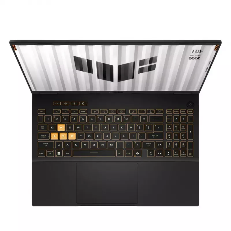 Laptop gamingowy ASUS TUF Gaming F16 FX608JPR-I7161, 16 cali FHD+ 165 Hz, Intel Core i7-14650HX, 16 GB DDR5, SSD 1 TB, NVIDIA GeForce RTX 5070, bez systemu