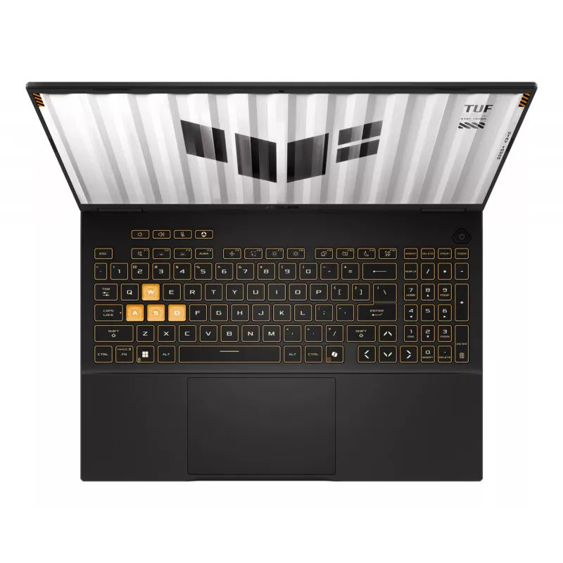 ASUS TUF Gaming F16 FX608JPR-I7161W laptop Intel® Core™ i7 i7-14650HX 40,6 cm (16 cali) WUXGA 16 GB DDR5-SDRAM 1 TB SSD NVIDIA GeForce RTX 5070 Wi-Fi 6E (802.11ax) Windows 11 Home Szary