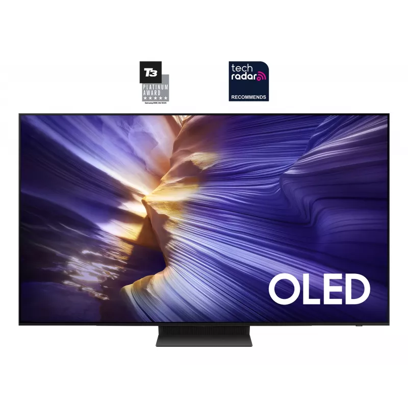 Telewizor OLED Samsung S90F QE83S90FAE 83 cale 4K UHD (3840×2160), Tizen, 120 Hz, HDMI x4, Wi‑Fi, Bluetooth 5.3